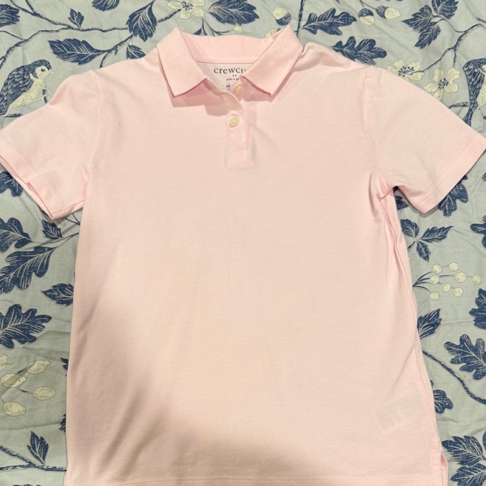 Crewcuts Light Pink Polo for Kids